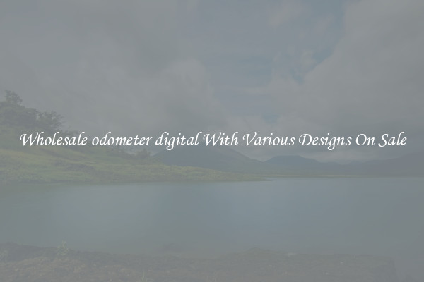 Wholesale odometer digital With Various Designs On Sale
